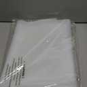 Extra Large Silicone Mat 36" x 24" Place Mats, Heat Resistant Mat for Kitchen Countertop Protector, Thick Placemats Silicone Mats for Kitchen Counter Mat Dining Table Mat, White Translucent, Sapid