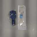 Curved End Replacement Watch Band 18mm 20mm 22mm 24mm Stainless Steel Watchband Double Lock Buckle Wrist Belt Watch Strap SB5ZWT (Silver)