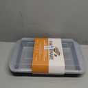 Farberware Nonstick Bakeware Baking Pan With Lid / Nonstick Cake Pan With Lid, Rectangle - 9 Inch x 13 Inch, Gray