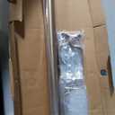Ivilon Drapery Window Curtain Rod - End Cap Style Design 1 Inch Pole. 48 to 86 Inch Color Warm Gold