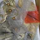 Axioglo Wall Clocks for Living Room Decor,Large Wall Clock,3D Creative Metal Ginkgo Leaf Design,with Silent Movement Wall Clocks for Home Wall Decor Clock（33"x18"）