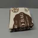 3 Pack Linen Bread Bags for Homemade Sourdough with Food-Grade Inner Lining, Linen Storage Pouches for Homemade Loaves, Reusable Sourdough Bag, Baked Goods Packaging, Gift Wraps, 12x15 Inches