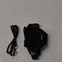 rabbitgoo Cat Harness and Leash for Walking, Escape Proof Soft Adjustable Vest Harnesses for Cats, Easy Control Breathable Reflective Strips Jacket, Black, M