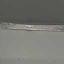 Shower Door Bottom Seal, 2-Pack Frameless Door Seal for 1/2 Inch Glass Door-39 Inch Long Ultra Clear Shower Door Seal Strip, Stop Shower Leaks and Create a Water Barrier(1/2" Door, Long Sweep)