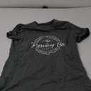 Comfort Breastfeeding Shirts for Women Zip Nursing Tops Causal Distressed Acid Washed Maternity Tees Medium, Gray