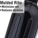 Seachoice Twin Eye Ribbed Boat Fender Kit - Includes a Pair of MFP Fender Lines, Multiple Sizes/Colors