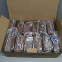 Solar Post Cap Lights Outdoor 12pack, Waterproof Solar Powered Deck Fence Post Lights for 4x4 Wood/Vinyl Posts, Solar Outdoor LED Light with Cool/Warm Lighting Decorate Garden Patio Porch (Brushed Copper)