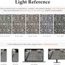 Vintage Area Rug 4x6 Black Entryway Office Washable Carpet Non Slip Bedroom Indoor Living Room Door Mat Low Pile Traditional Distressed Retro Accent Rug for Dining Room Bathroom Kitchen