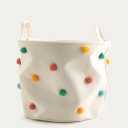 Whitmor Laundry Basket Hamper Large Collapsible Laundry Hamper with Easy Carry Handles，Freestanding Clothes Hampers for Laundry, Bedroom, Dorm, Clothes, Towels, 75L, White, 4 Pack