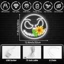 Neon Sign Neon Light Sign Bedroom Wall Decor Bar Shop Wedding Sign Christmas Gift (Jack)