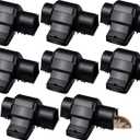 Qualirey 8 Pcs Rat Traps Extra Large Dual Entry Rat and Chipmunk Traps Covered Tunnel Snap Trap Heavy Duty for Indoor Outdoor Garden Basement Yard Rats Mice Chipmunks Set Up and Reusable