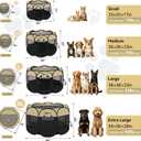 Siedihit Dog Cat Playpen, Medium Puppy Pet Playpen, Dog Crate Tent Cage