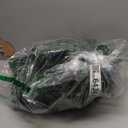 9 FT Pre-lit Christmas Garland Holiday Artificial 50 Led Light for Stairs Wall Door Indoor Outdoor Garland with Battery Operated Timer, for Home Decorations Fireplaces (Green PVC 9FT)