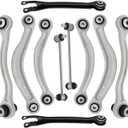 Rear Suspension Kit Aluminum Control Arm,Sway Bar Link Fits For 2012-2015 Mercedes-Benz C250,2008-2014 C300, 2008-2015 C350/C63 AMG, For Mercedes-Benz CLS400 CLS550,E250 E350 E400 E550