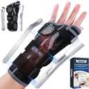 Carpal Tunnel Wrist Brace with Thumb Support,Adjustable Thumb Spica Splint Right Left Hand,Wrist Guard for Arthritis,Tendonitis,Pain,syndrome,De Quervain's Tenosynovitis Women & Men