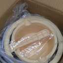 Chocolate Melting Pot, Electric Candy Melter with 2 Non-Stick Silicone Bowls, Digital Display for Real-Time Temperature Control, Fondue Warmer Set for Dipping Chocolate, Cheese, Candy & Cake Pop (Cream)