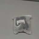 Rabrgab 7Pcs Black Stanley Cup Accessories for 40Oz 30Oz 20Oz, Women Teen Girls Gifts, Stanley Tumbler Cup Decoration with Straw Topper, Bow Charm, Silicone Boot, Handle Strap, Letter Sticker E