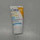 CeraVe Hydrating Sheer Sunscreen with SPF 30 for Face and Body, Mineral & Chemical Sunscreen for Men & Women with Zinc Oxide, Hyaluronic Acid and Ceramides, ParabenFree + FragranceFree, 5 Ounces