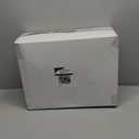 I00000 350 Pcs Clear and Black Plastic Plates,Black Dinnerware Set, Include 50 Dinner and 50 Dessert Plates,50 Plastic Cups,50 Pre Rolled Napkins with Cutlery for Party