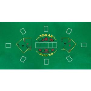 Texas Holdem Felt Layout - 36 x 72 Inch Size!