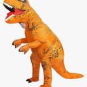 Inflatable Dinosaur Costume Adult&Kid, Blow Up Inflatable Trex Costume for Halloween Themed Party Cosplay