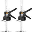 RENYINDA Labor-Saving Arm Jack Multifunctional Construction Jacks, Furniture Jacks， for Installing Windows and Doors, Lifting Furniture, Woodworking Tools, Wall Tile Positioning (Black, 15.7inches)