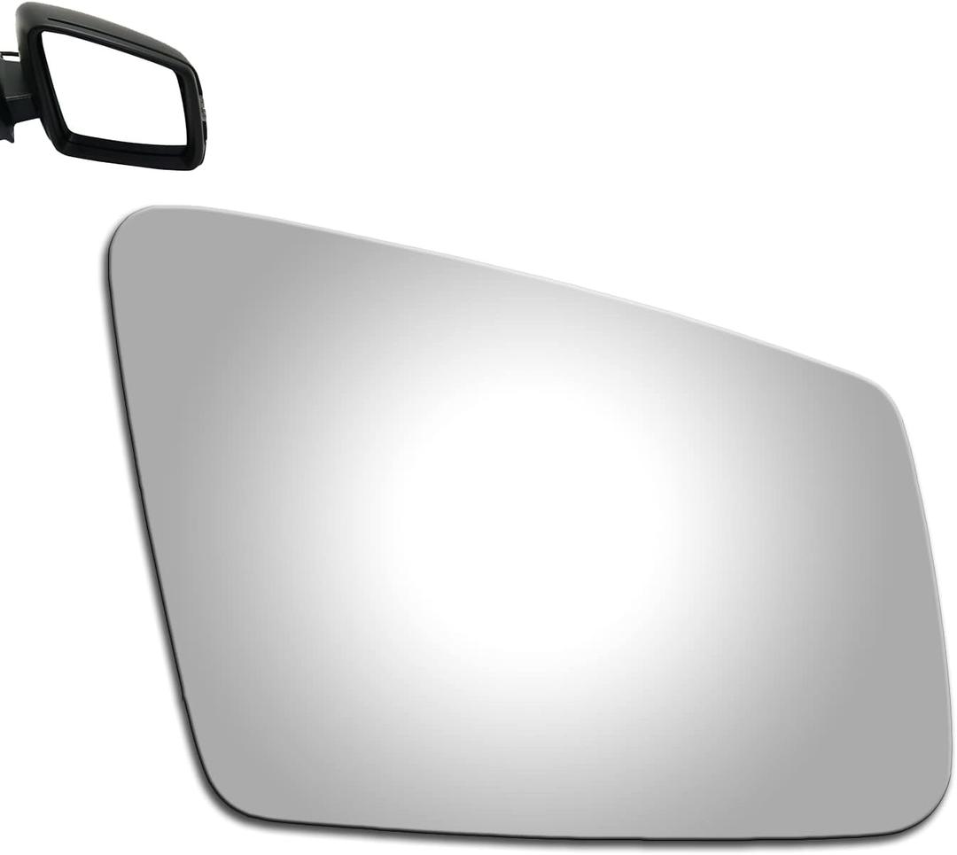 WLLW Mirror Glass fit for MERCEDES-BENZ B250E E250 E350 E400 E550 E63 2010-2016 Only Passenger Side Right Convex Replacement Glass