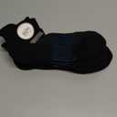 6 Pairs Merino Wool Ankle Running Hiking Socks Compression Support Breathable Thick Cushion No Show Socks for Women Men (Large, Black)