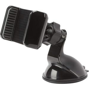 Scosche VWDSM2 Car Mount 3-in1 Suction Cup Mount with Vent Clips for Mobile Devices - Window, Dash, Vent Mount, 360 Rotation