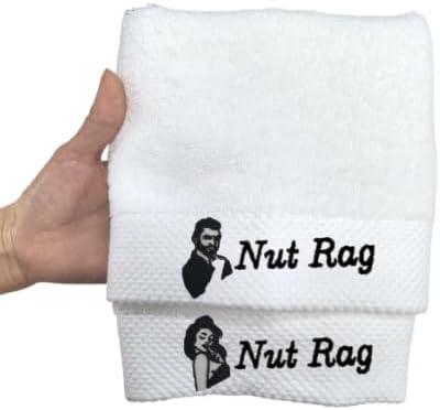 Funny Towels are the for Couples, Friends, or Special Occasions. They Make Unique Gifts for Anniversaries and Valentine's Day. Durable Everyday Bathroom Essentials, 2-Pack