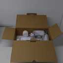 UME 2 Pack 5500LM LED Security Lights Motion Sensor Light Outdoor, 49W, 5000K Daylight, IP65 Waterproof, Dusk to Dawn, 3 Head Motion Detected Flood Light for Garage, Yard, Porch (White)