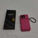 for iPhone 17 Pro Wallet Case with Card Holder (4-5 Cards), Slide Camera Cover, Military Drop Protection, Rugged Women Girly Men Protective Phone Case for iPhone 17 Pro 6.3", Hot Pink