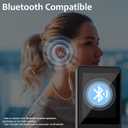 64GB MP3 Player with Bluetooth, Portable HiFi Lossless MP3 Music Players with Speaker, All-in-one Media Player with Video/FM Raido/Recorder/Alarm Clock, Up to 128GB Extension, Supports Random Playback
