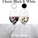 Black and White Permanent Vinyl for Cricut Joy. Adhesive Vinyl [12 Pack, 5.5x12 Inch]. White and Black Sheets for DIY Outdoor Stickers and Decal.