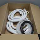 NEAGLORY 10 Ft Mini Split Line Set 1/4" & 3/8" O.D. Twin Copper Tubing Insulated Coil Copper Pipes HVAC for Mini Split AC and Heating Equipment