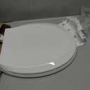 American Standard 5503B00B.020 Transitional Slow-Close Round Front Toilet Seat, White