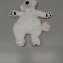 Apricot Lamb Arctic Stuffed Animals Security Blanket White Polar Bear Infant Nursery Character Blanket Luxury Snuggler Plush 10 Inches