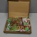 16 Red Green Christmas Bows Decoration, 6 Inch Large Wreaths Bows for Tree Gift Wrapping Garland, Christmas Bows Tree Dot Bows Ribbons Ornaments Christmas Wreath Decorations Wall Home Front Door Decor