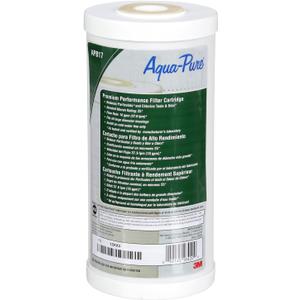 3M Aqua-Pure Whole House Replacement Water Filter Cartridge AP817, for use with AP801 Housing, 25 Micron, Reduces Chlorine, Taste and Odor