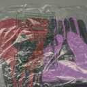 Geyoga 2 Pairs Kids Ski Gloves Waterproof Winter Mittens Warm Gloves Snow Mittens for Children(Purple and Red,36 Years)