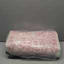 LEEVAN Pink Kitchen Mats for Floor Sets of 2, Vintage Distressed Anti Fatigue Memory Foam Kitchen Mat for Laundry,Non Slip Cushioned Standing Mat for Home, Office, Desk,Sink(17.3"x29"+17.3"x59")