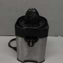 Cuisinart Pulp Control Citrus Juicer, Orange Juicer Squeezer and Lemon Squeezer with 3 Pulp Control Settings, Accommodates Small Limes and Large Grapefruits, CCJ-500P1, Black/Stainless Steel