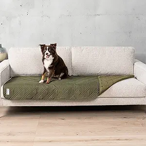 PetAmi Waterproof Couch Cover for Dogs, Reversible Furniture Cover Sofa Protector for Pet Cat Bed, Washable Blanket Dog Cover for Couch Seat, 30x70 