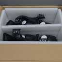 Fullux Headlights Assembly fit 1999-2002 Chevy Silverado 1500 2500 1500HD 2500HD 3500/2000-2006 Tahoe / 2000-2006 Suburban 1500 2500 Headlamp Amber Reflector Black Housing