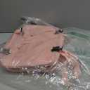 Capolo Travel Backpack for Women Men Waterproof Laptop Backpack Flight Approved Carry On Backpack Overnight Weekender Bag College Bookbag for Business, Work, Traveling Fits 15.6 '' Laptop,Pink