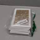 HOMERHYME 4x6 Picture Frames Set of 8, White Photo Frames for Gallery Wall Mounting or Table Display, Collage Frames with Clear Plexiglass for Home Office Decor