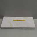 24'' Longer Faucet Mat for Kitchen Sink [Diatomite Stone Super Fast Drying] Stone Faucet Mat for Kitchen Sink Splash Guard Sink Stone Quick Dry around Faucet Stone Drying Mat Bathroom Quick Drying Mat (23.7" x 4", Light Gray)