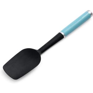 KitchenAid KE030OHAQA Classic Spoon Spatula (One Size, Aqua Sky)