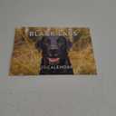 Black Lab Calendar 2025 Labrador Monthly Wall Calender 12 Month | American Made In The USA