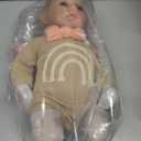 WOOROY Realistic Reborn Baby Dolls - 18 Inch Lifelike Newborn Baby Girl, Real Life Baby Dolls with Soft Weighted Body, Real Baby Reborn Gift Set for Kids Age 3